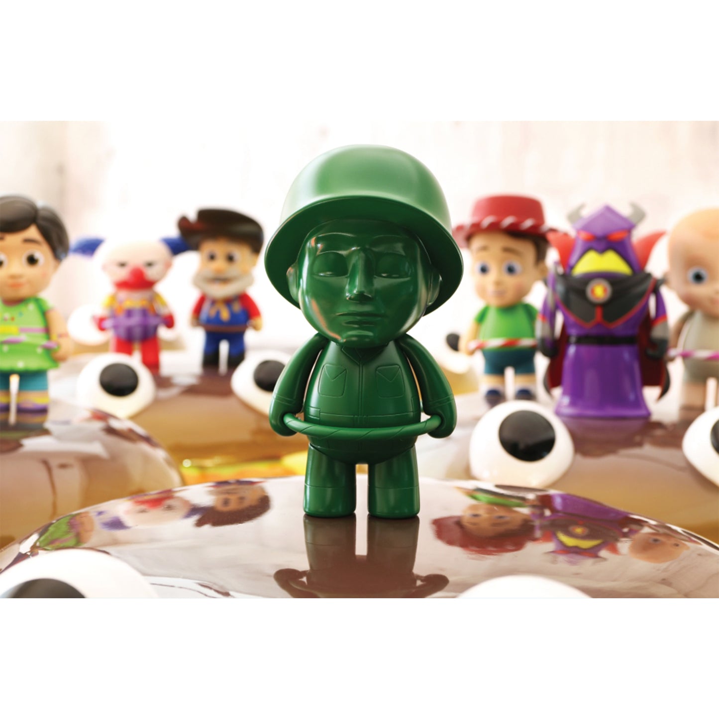 Chubby Series Green Soldier Toy Story Figure
