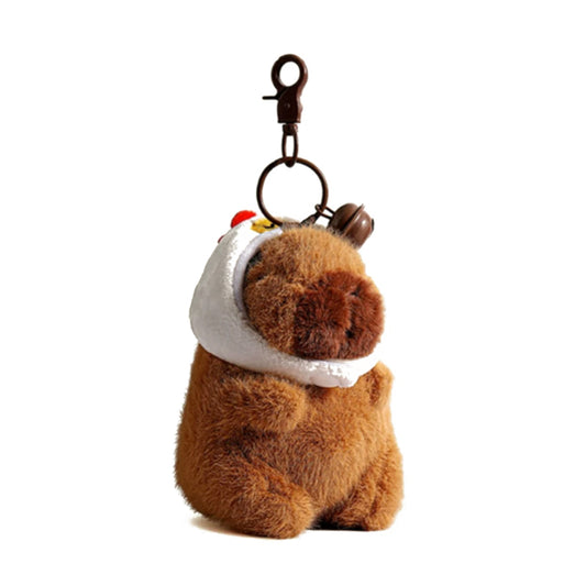 Adorable Capybara Plush Keychain Collection- Cute Animal Gift for Fans #4