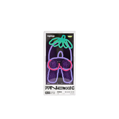 LOGALOGA Eggplant  (Mobile Phone Holder) Plush
