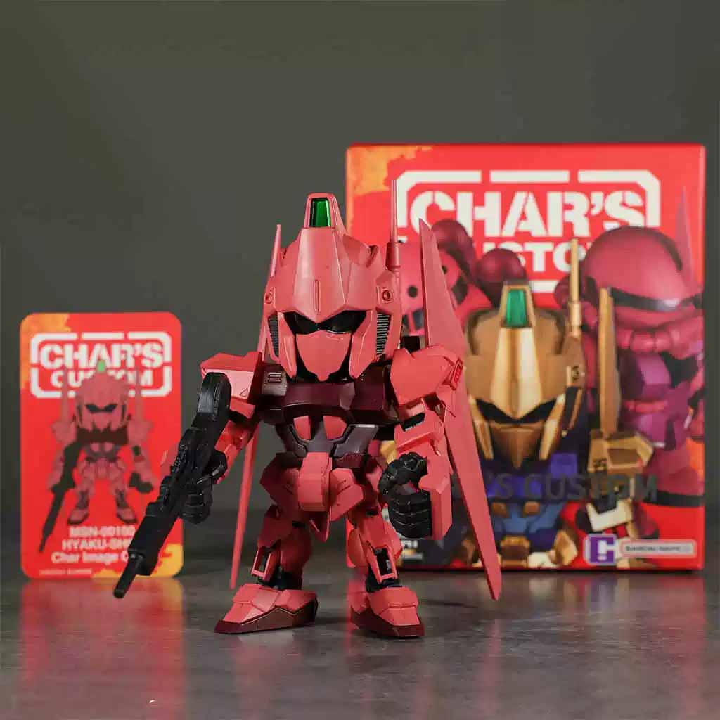 Gundam X QMSV Mini Char‘s Custom Series Blind Box