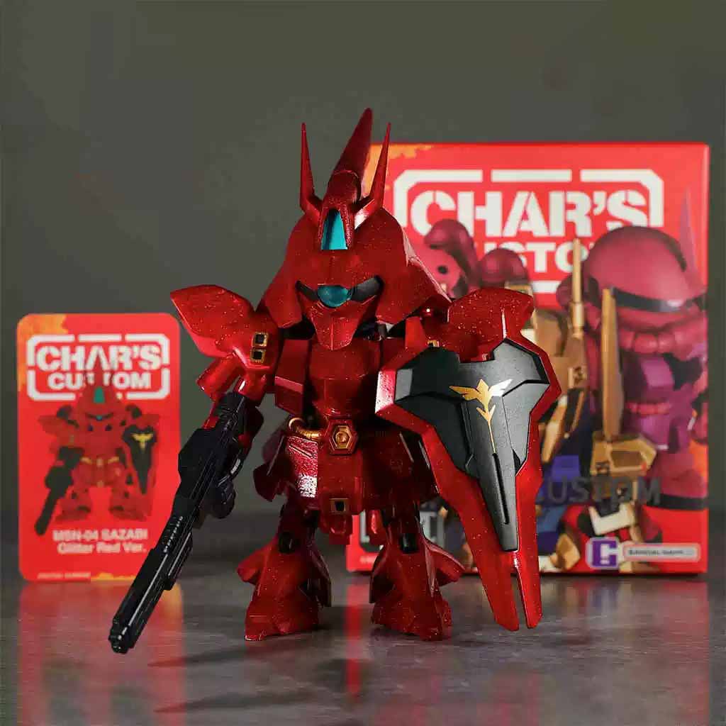 Gundam X QMSV Mini Char‘s Custom Series Blind Box