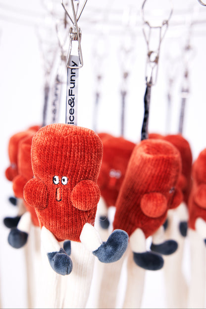 LOGLOGA – Roll-Up Chopsticks Plush keychain