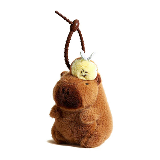 Adorable Capybara Plush Keychain Collection- Cute Animal Gift for Fans #3