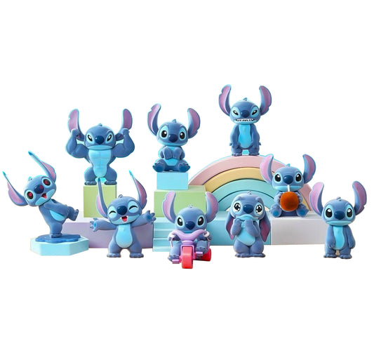 Stitch By Your Side Series Clockwork Movable Figure Blind Box
