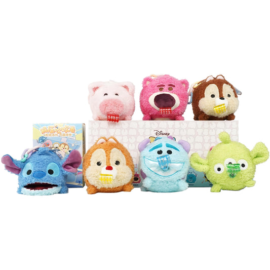 Tsum Tsum series Plushie Wind-Up Keychain Blind Box