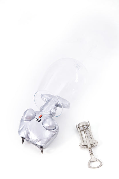 LOGLOGA – Sliver Wine Glass  Earphone Case