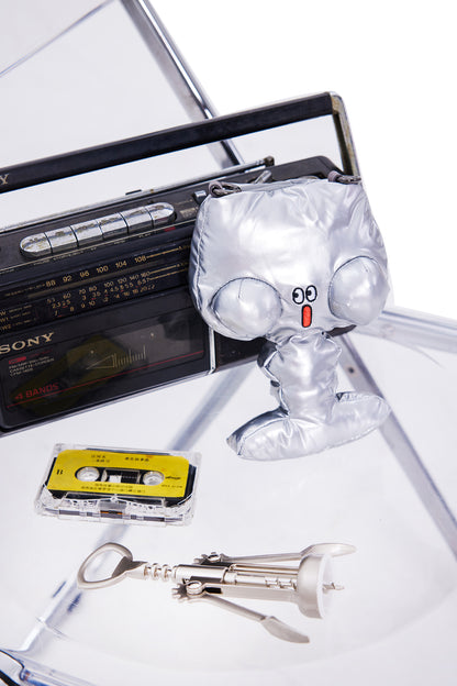 LOGLOGA – Sliver Wine Glass  Earphone Case