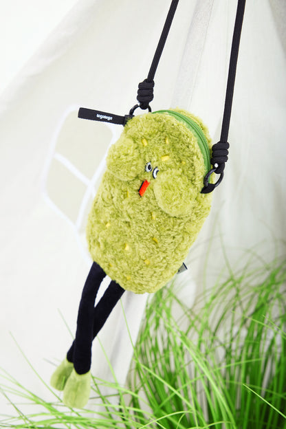 LOGALOGA Dog sneaking (creative mobile phone bag) Plush