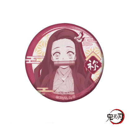 Demon Slayer Leather Badge - Tanjirou & Nezuko