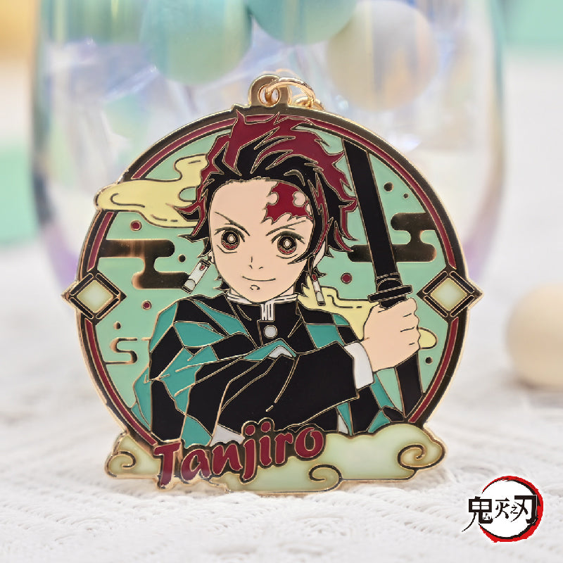Demon Slayer Metal Keychain