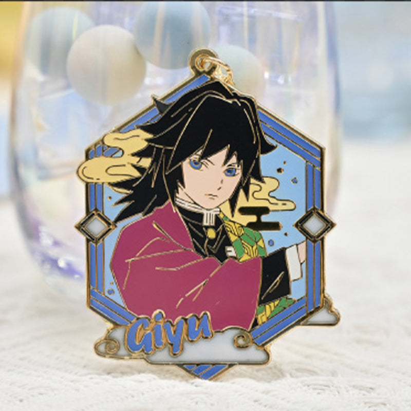 Demon Slayer Metal Keychain