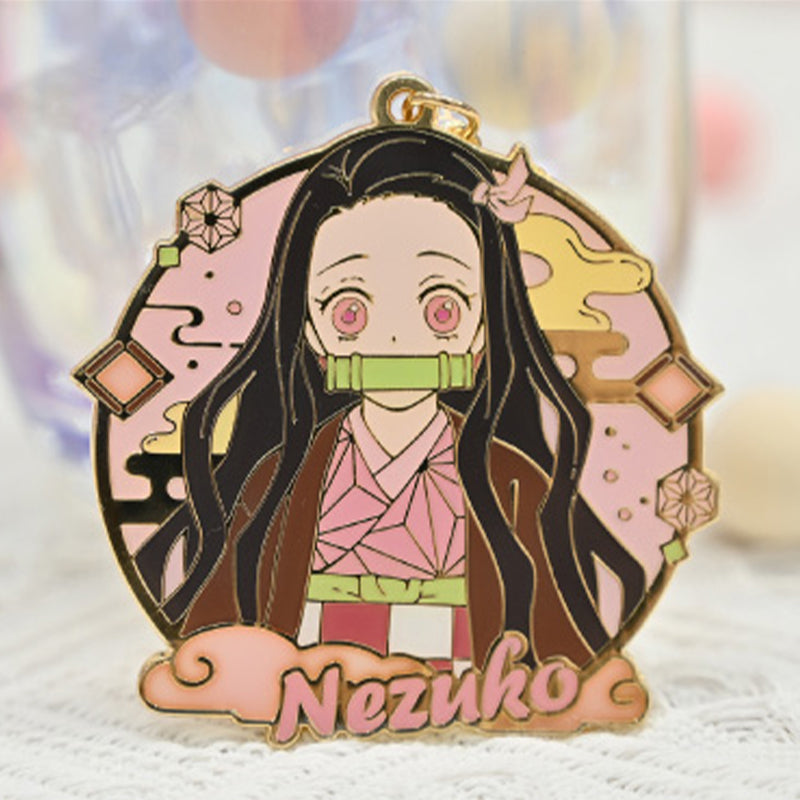 Demon Slayer Metal Keychain