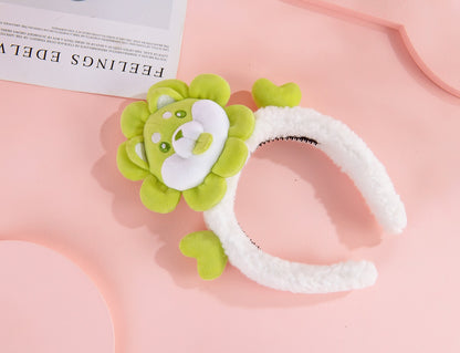 DODOWO Cabbage Dog Toiletries And Hair Clips Accessories