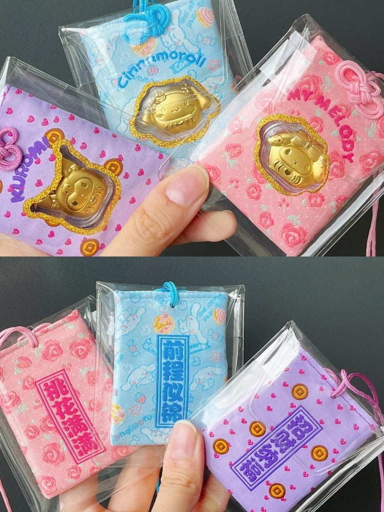 Sanrio Gold Plated Lucky Omamori