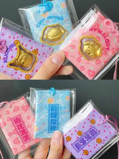 Sanrio Gold Plated Lucky Omamori