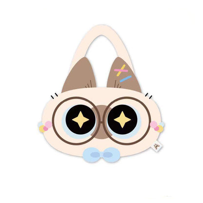 Siamese Cat 'Xiao Dou Ni' Series - Good Morning Dou Ni Plush Shoulder Bag