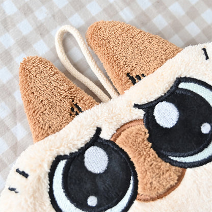 KADOKAWA  Siamese Cat Print Hand Towel