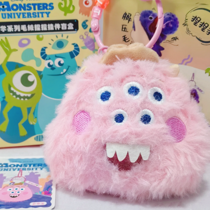 Monsters University Blind Box –Plushie Squeezable Keychain
