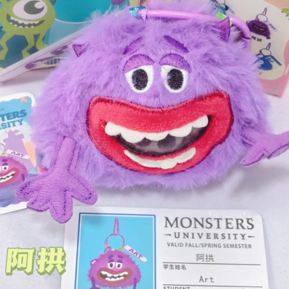 Monsters University Blind Box –Plushie Squeezable Keychain