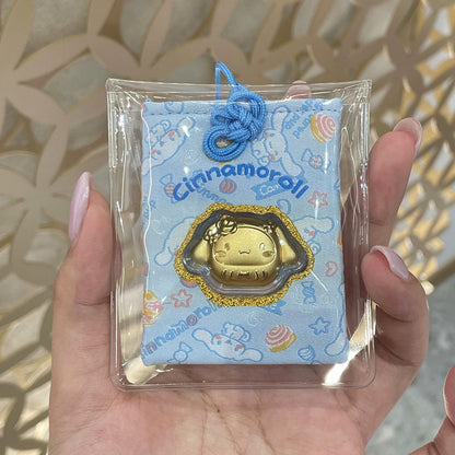Sanrio Gold Plated Lucky Omamori