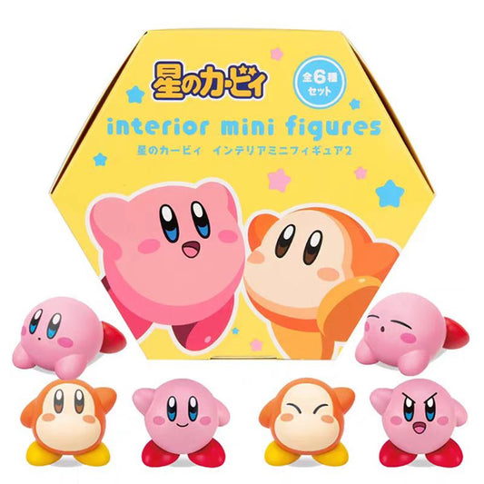 (Official Nintendo Collectible) Kirby ‘Dream Collection’ Series 2 - 6 PCS Set Mini Figures