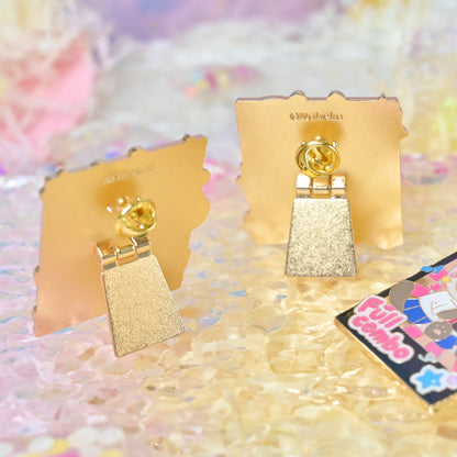 KADOKAWA Siamese Cat Metal badge Pins & Badges Blind Box