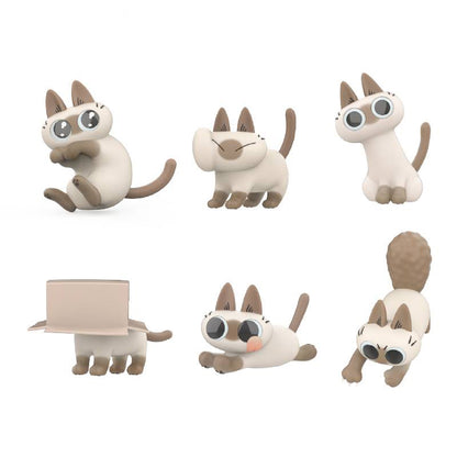 Azukican Siamese Cat small bean paste  ver 1.0 Blind Box
