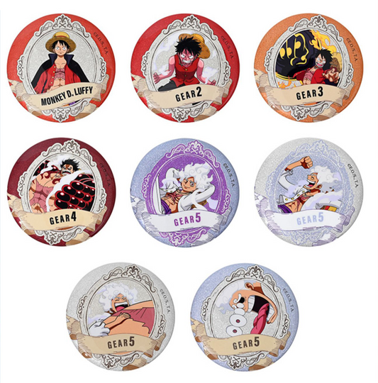 One Piece - Luffy's Dual Transformation Flash Badge
