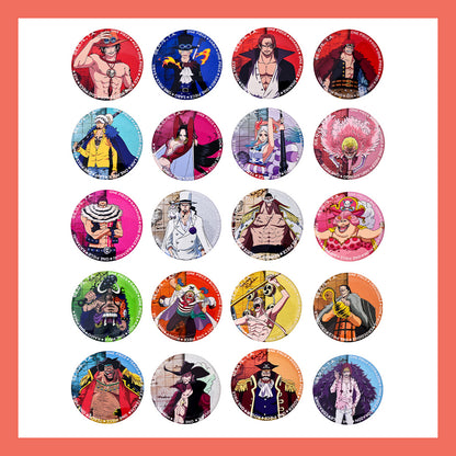 One Piece 25th Anniversary Limited - Character Series Badge Vol.1