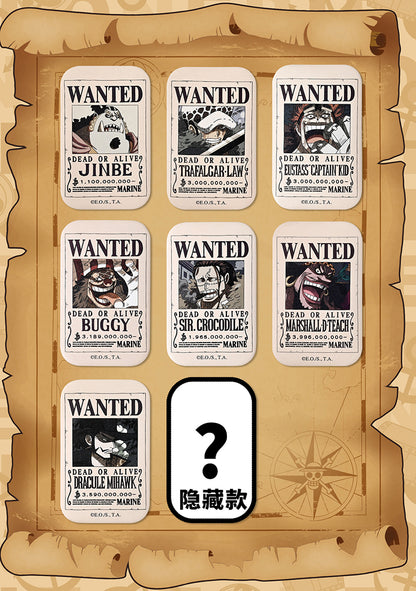 One Piece 25th Anniversary Limited Edition - Wanted Poster Series Pin Badge Vol.3