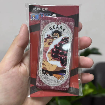 One Piece Gear 5 Nika Luffy Rectangular Tin Badge