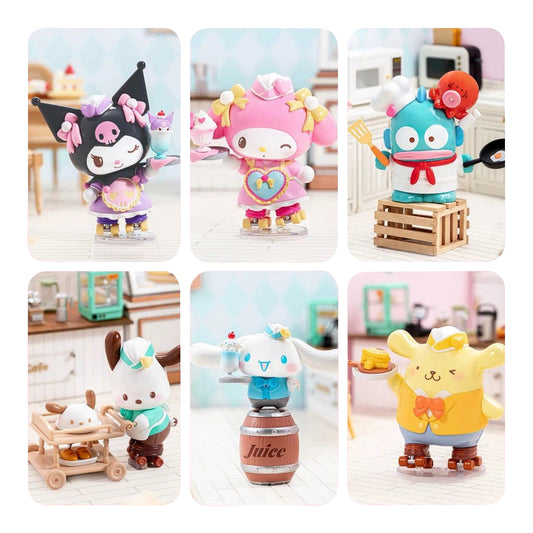 Sanrio Roller Skating Western Restaurant Blind Box