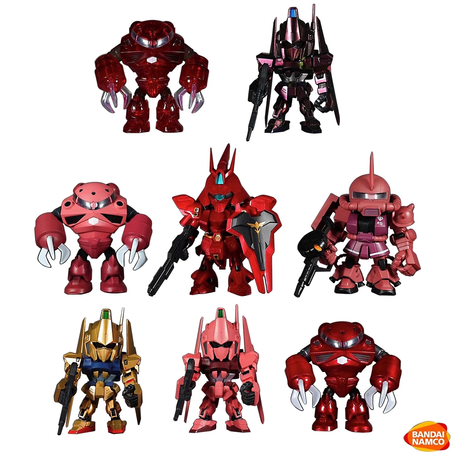Gundam X QMSV Mini Char‘s Custom Series Blind Box
