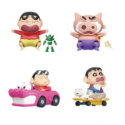 Crayon Shin Chan Winding up Toys Dynamic Shin Vibe Series Blind Box