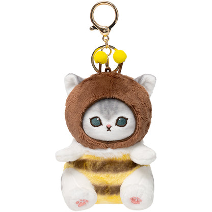 Mofusand Bee series plush keychain