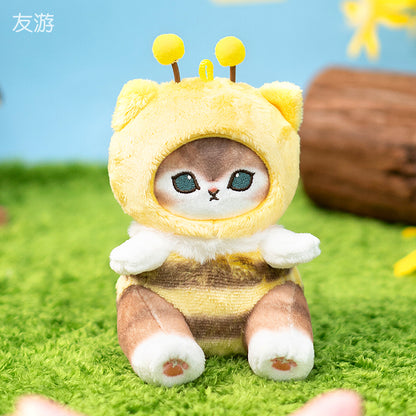 Mofusand Bee series plush keychain