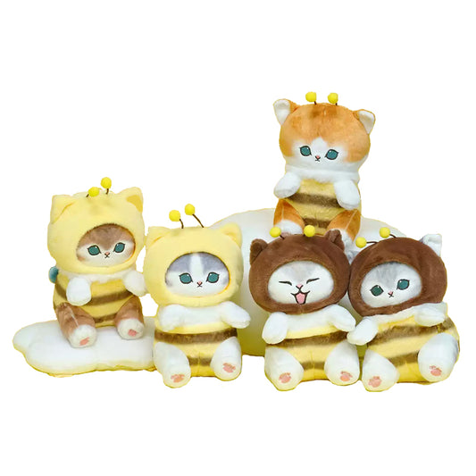 Mofusand Bee series plush keychain